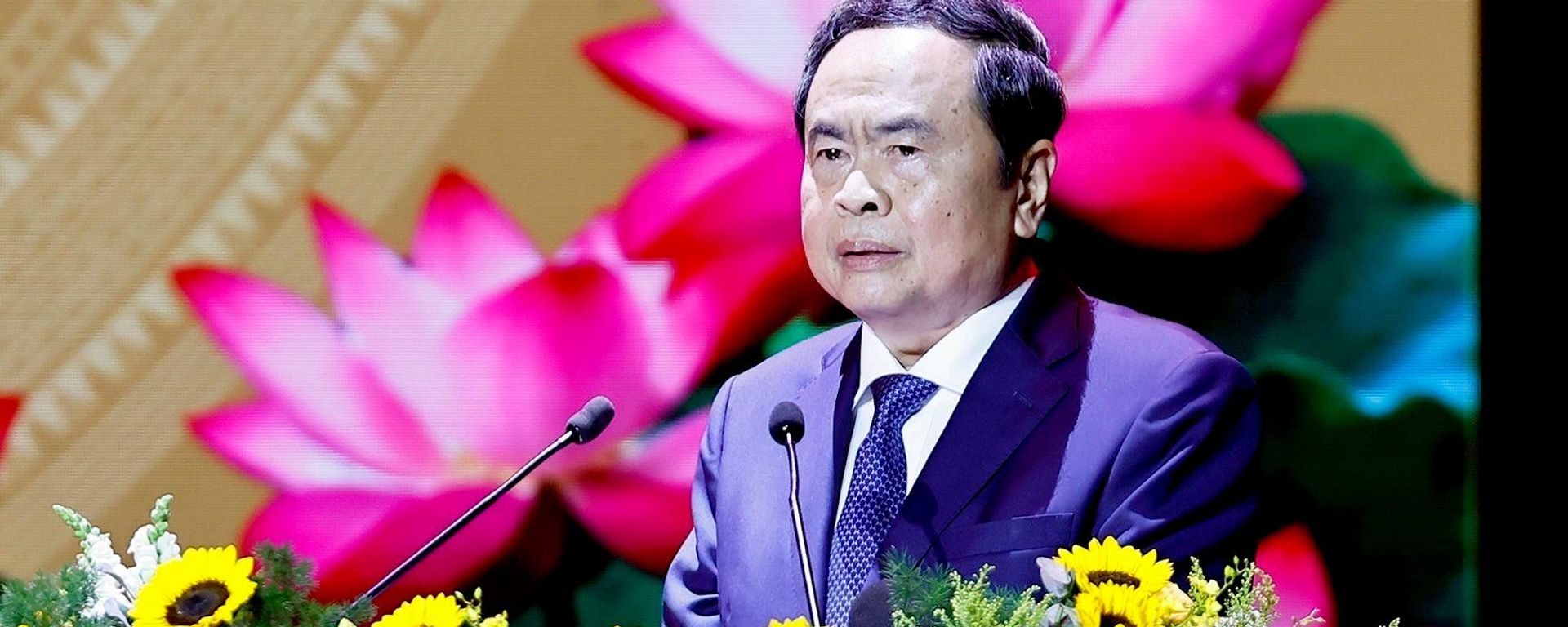 Chủ tịch Quốc hội Trần Thanh Mẫn phát biểu - Sputnik Việt Nam, 1920, 01.10.2026