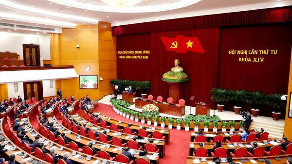Bế mạc Hội nghị lần thứ tư Ban Chấp hành Trung ương Đảng khóa XIV - Sputnik Việt Nam