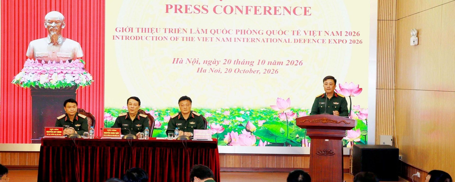 Họp báo giới thiệu Triển lãm Quốc phòng Quốc tế Việt Nam 2026 - Sputnik Việt Nam, 1920, 20.10.2026