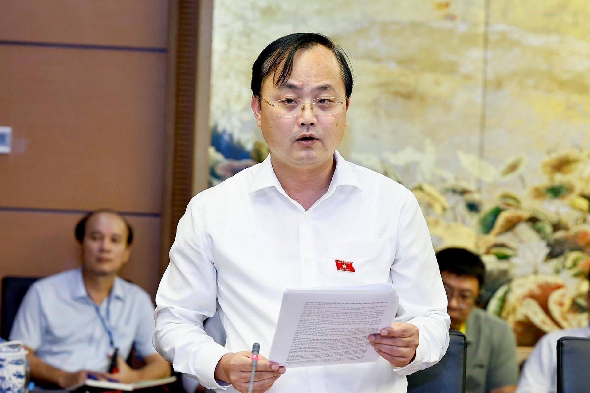 Đại biểu Quốc hội TP Hà Nội Tô Huy Vũ phát biểu - Sputnik Việt Nam, 1920, 23.10.2026