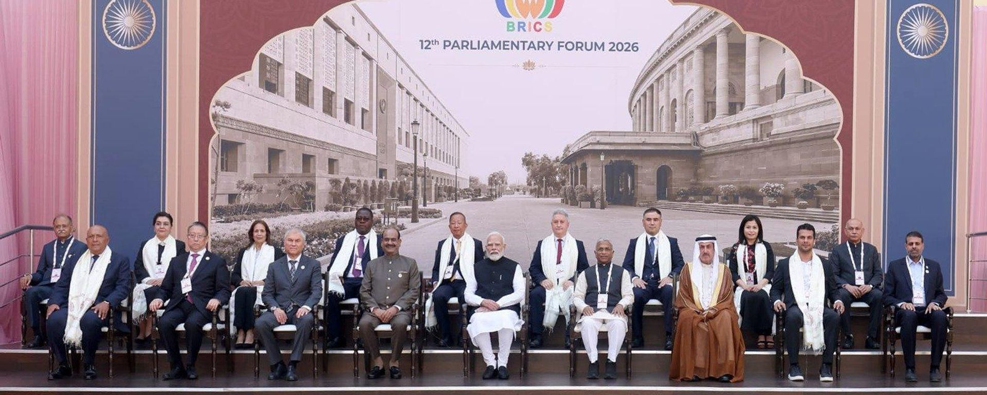 Diễn đàn Nghị viện BRICS lần thứ 12 tại New Delhi - Sputnik Việt Nam, 1920, 27.10.2026