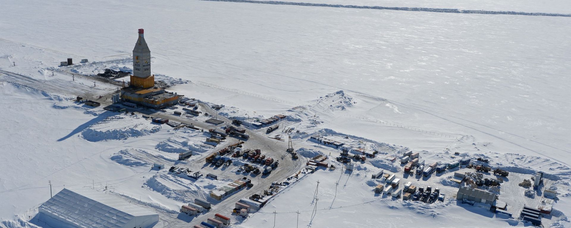 Giàn khoan Arktika tại mỏ khí đốt Nam Tambey ở Khu tự trị Yamalo-Nenets - Sputnik Việt Nam, 1920, 28.10.2026