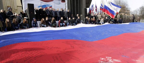 Lễ hội kỷ niệm Mùa xuân Crưm tại Simferopol Lễ hội kỷ niệm Mùa xuân Crưm tại Simferopol - Sputnik Việt Nam