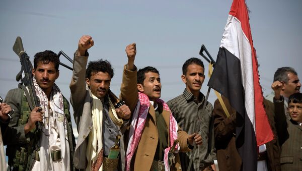 Chiến binh Shiite tại Yemen - Sputnik Việt Nam