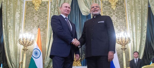 Vladimir Putin và Narendra Modi - Sputnik Việt Nam