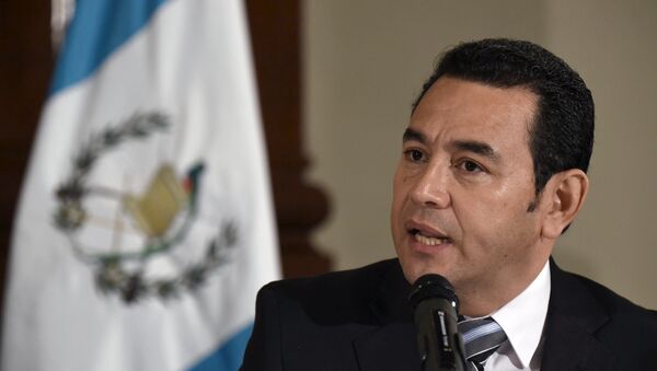 Jimmy Morales, Tổng thống Guatemala - Sputnik Việt Nam