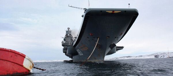 Tàu tuần dương sân bay hạng nặng Đô đốc Hải quân Liên xô Kuznetsov. Tàu tuần dương sân bay hạng nặng Đô đốc Hải quân Liên xô Kuznetsov. - Sputnik Việt Nam