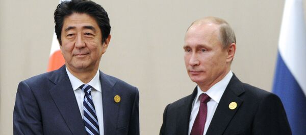 Vladimir Putin và Shinzo Abe Vladimir Putin và Shinzo Abe - Sputnik Việt Nam