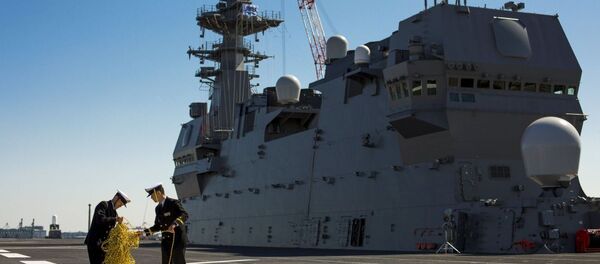 Tàu khu trục chở máy bay trực thăng loại Izumo - Sputnik Việt Nam