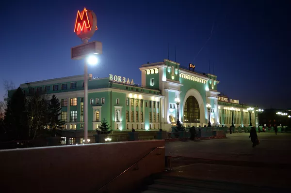 Nhà ga xe lửa ở Novosibirsk Nhà ga xe lửa ở Novosibirsk - Sputnik Việt Nam