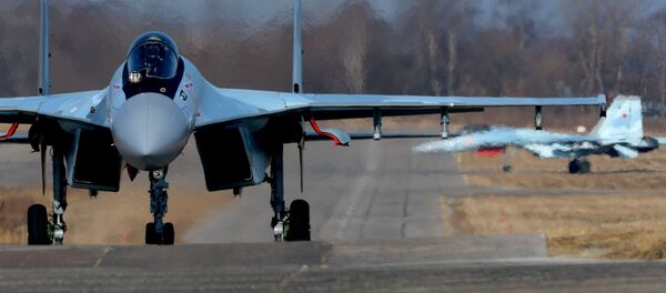 Сhiến đấu cơ hiện đại nhất  Su-35S - Sputnik Việt Nam