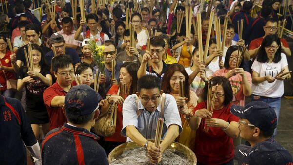 Năm mới Âm lịch 2016 tại Singapore - Sputnik Việt Nam