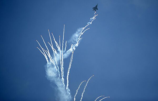 Chiến đấu cơ F-16 tại Singapore Airshow 2016 - Sputnik Việt Nam