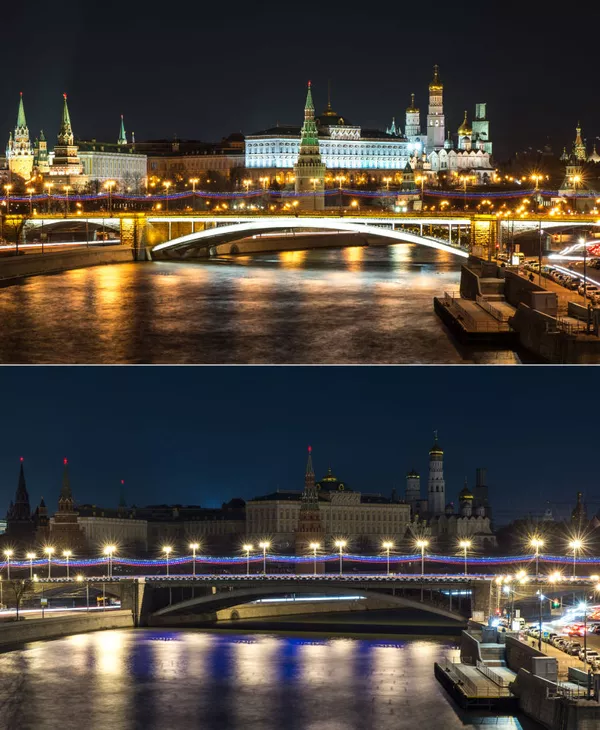 Kremlin trong thời gian hoạt động sinh thái Giờ Trái đất - Sputnik Việt Nam