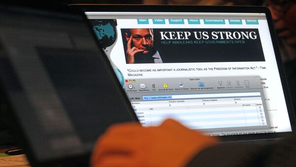 Trang web WikiLeaks - Sputnik Việt Nam