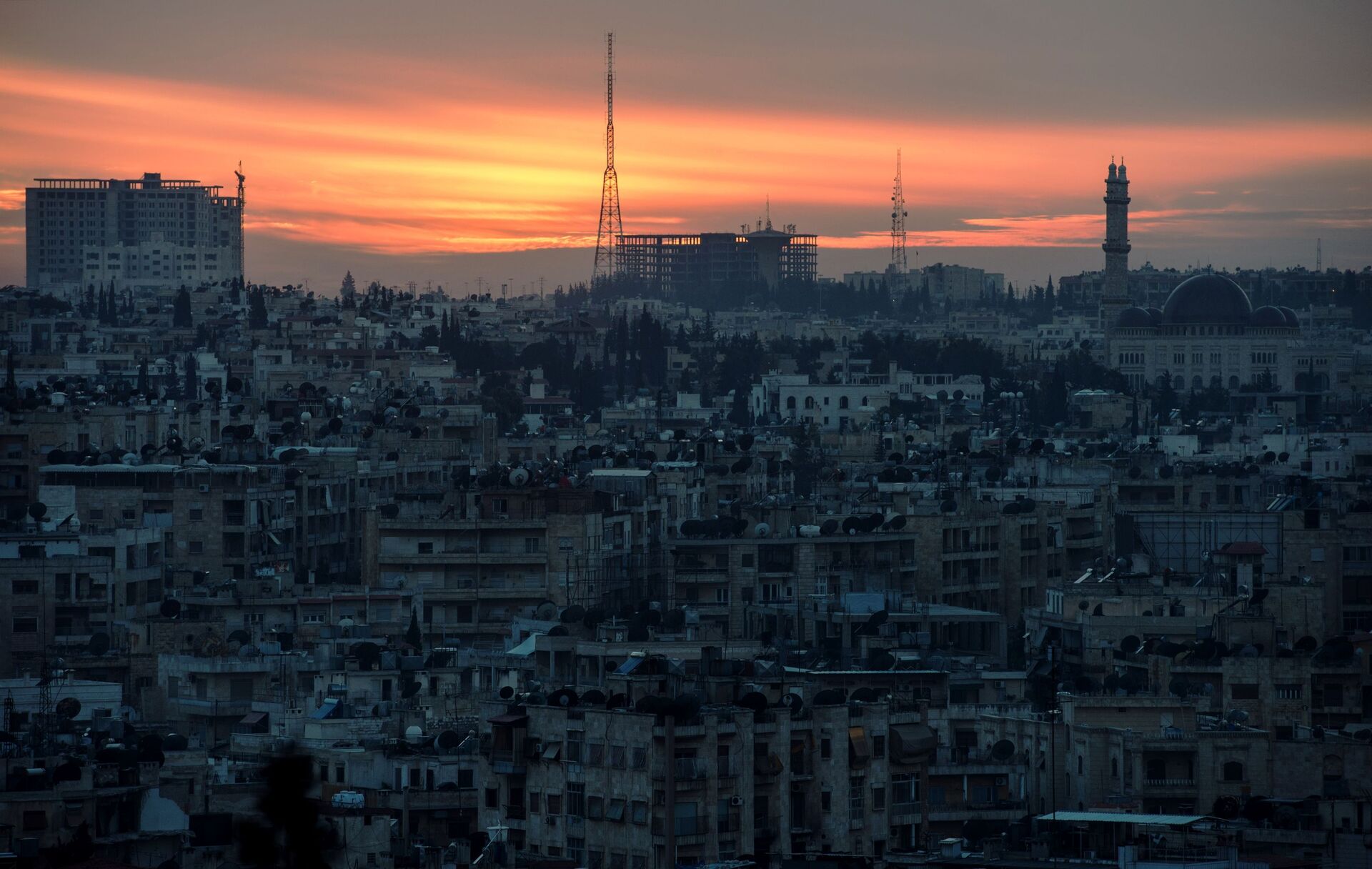 Hoàng hôn ở Aleppo, Syria - Sputnik Việt Nam, 1920, 16.04.2024