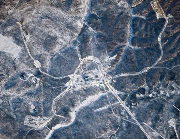 Sân bay vũ trụ Vostochny, ảnh chụp từ trạm ISS Sân bay vũ trụ Vostochny, ảnh chụp từ trạm ISS - Sputnik Việt Nam