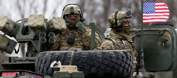 Đoàn xe thiết giáp quân sự Mỹ mang tên Dragoon Ride Đoàn xe thiết giáp quân sự Mỹ mang tên Dragoon Ride - Sputnik Việt Nam