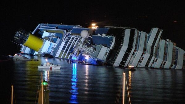 Tàu Costa Concordia - Sputnik Việt Nam