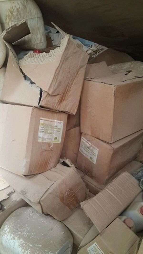 Vũ khí hóa học  - Sputnik Việt Nam