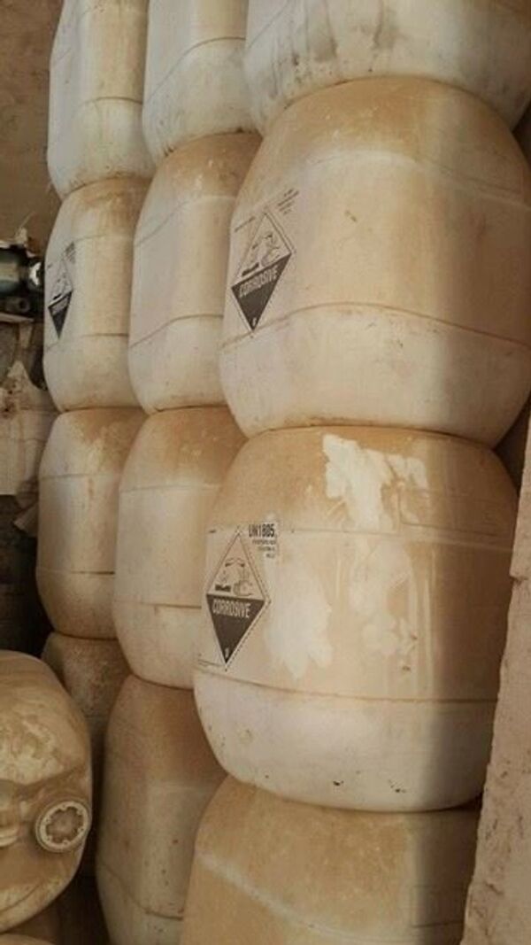 Vũ khí hóa học  - Sputnik Việt Nam