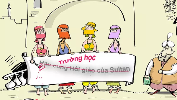 Hậu cung Hồi giáo của Sultan - Sputnik Việt Nam
