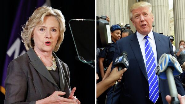 Hillary Clinton và Donald Trump - Sputnik Việt Nam