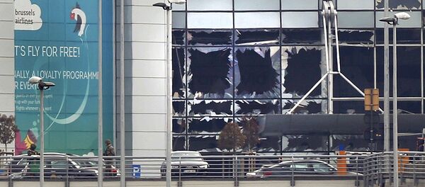 Tình trạng sân bay Brussels sau vụ nổ - Sputnik Việt Nam