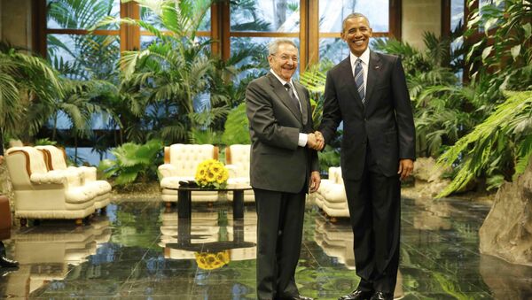 Barack Obama và Raul Castro - Sputnik Việt Nam