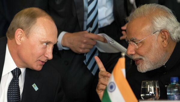 Vladimir Putin, Narendra Modi - Sputnik Việt Nam