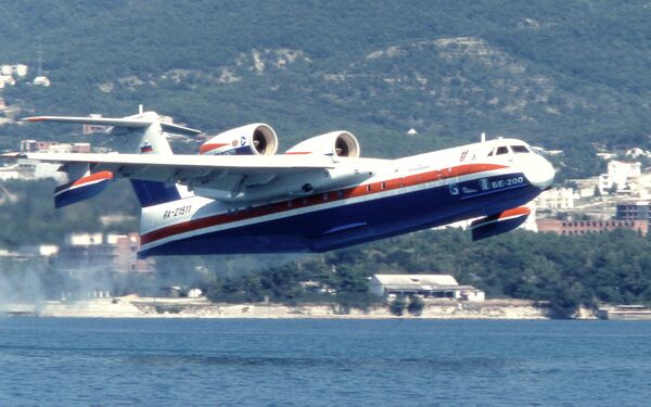 Trung Quốc tái thử nghiệm thủy phi cơ AG600 - Sputnik Việt Nam