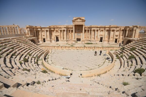 Phần Palmyra lịch sử bị phá hủy hoang tàn - Sputnik Việt Nam