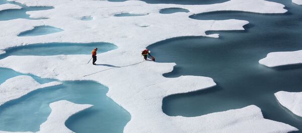 Băng tan ở Bắc Cực - Sputnik Việt Nam