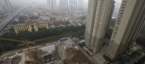 Công trình cao ốc ở Hà Nội, Việt Nam - Sputnik Việt Nam
