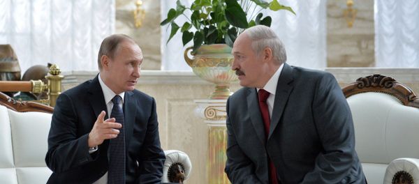  Vladimir Putin và Alexander Lukashenko - Sputnik Việt Nam