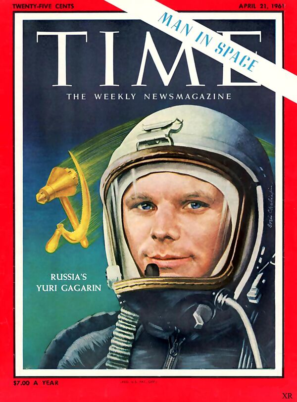  Yuri Gagarin, Time Magazine,  1961 - Sputnik Việt Nam