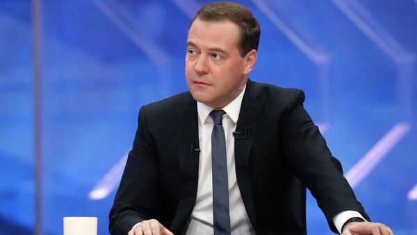 Thủ tướng Nga Dmitry Medvedev - Sputnik Việt Nam