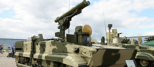 Hệ thống tên lửa chống tăng Khrizantema-S Hệ thống tên lửa chống tăng Khrizantema-S - Sputnik Việt Nam