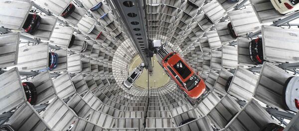 Bãi đậu xe nhiều tầng ở Đức Bãi đậu xe nhiều tầng ở Đức - Sputnik Việt Nam