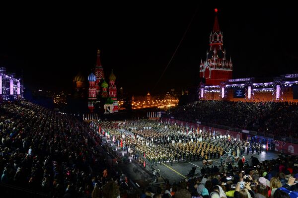 Liên hoan quân nhạc quốc tế  “Tháp Spasskaya” - Sputnik Việt Nam