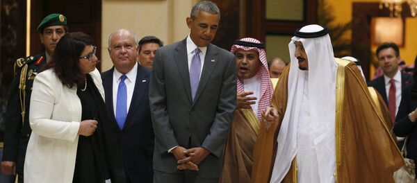 Barack Obama và Vua Saudi Arabia Barack Obama và Vua Saudi Arabia - Sputnik Việt Nam