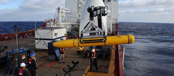 Tàu lặn không người lái Bluefin-21 của Hải quân Mỹ - Sputnik Việt Nam