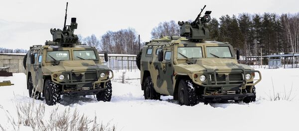 xe bọc thép Nga “Tigr” - Sputnik Việt Nam