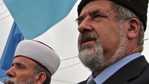 Lãnh đạo Mejlis Tatar Crưm   Refat Chubarov - Sputnik Việt Nam