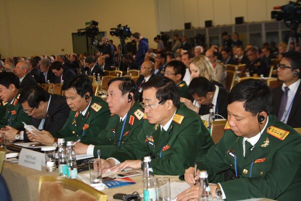 Phái đoàn Việt Nam tại Hội nghị an ninh quốc tế Moskva lần thứ V - Sputnik Việt Nam