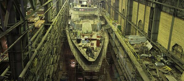 Tàu tuần phòng “Gremyashy” đề án 20385 - Sputnik Việt Nam