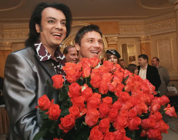Các ca sĩ Nga Filipp Kirkorov và Sergey Lazarev Các ca sĩ Nga Filipp Kirkorov và Sergey Lazarev - Sputnik Việt Nam
