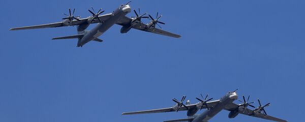 Các máy bay ném bom-tên lửa chiến lược Tu-95MS - Sputnik Việt Nam