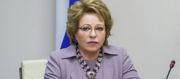 Chủ tịch Thượng viện LB Nga Valentina Matvienko - Sputnik Việt Nam