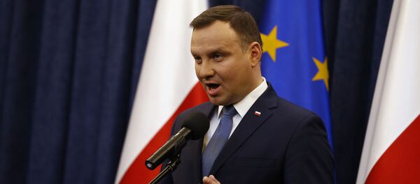 Tổng thống Ba Lan Andrzej Duda - Sputnik Việt Nam
